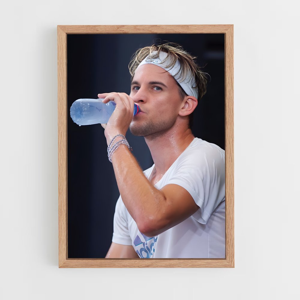 Poster Hydratation Champion – affiche Tennis (vue 4)